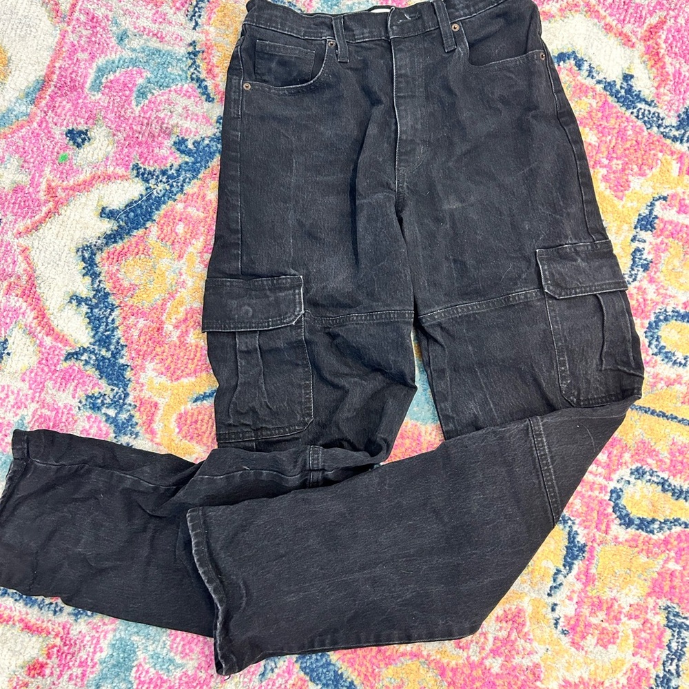 Women’s Black Cargo Pants